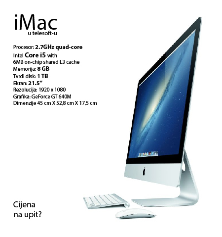TELESOFT computers d.o.o. - PONUDA iMac