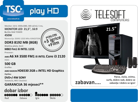 TELESOFT computers - TSC Play HD